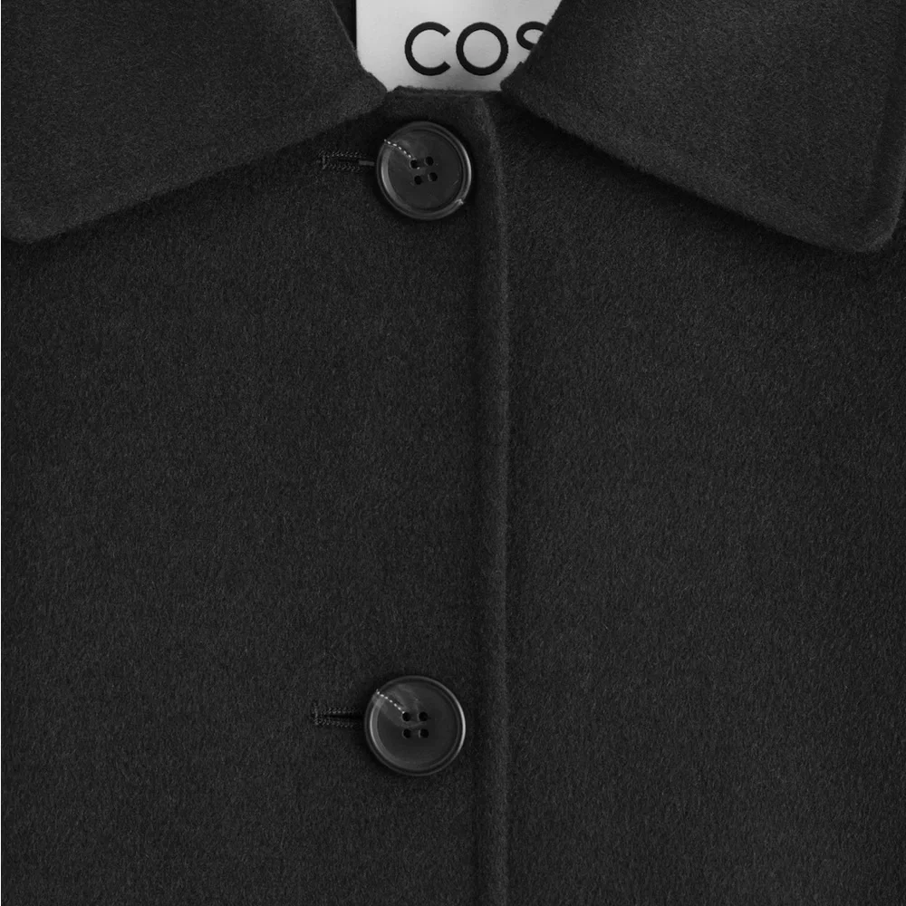 NWT COS DOUBLE-FACED WOOL SHORT JACKET SMALL S - Picture 3 of 11